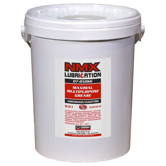 NMX Maximal Multipurpose Grease Litiumpohjainen tarttuva yleisrasva + Vismut 18 kg ja 50 kg