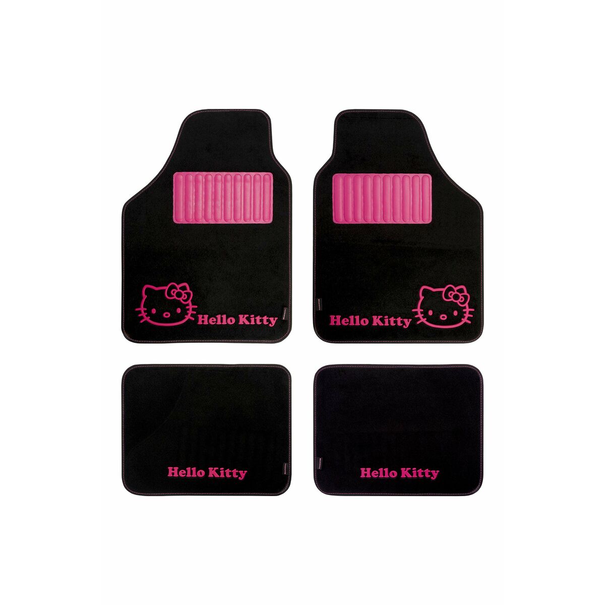 Automattosetti Hello Kitty KIT3013 Universaali Musta Pinkki (4 pcs)